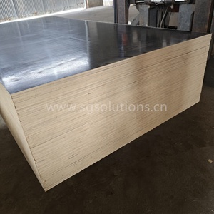 Giá rẻ chất lượng cao 6 lớp ván ép phổ biến mới Poplar 18mm phim phải đối mặt với xây dựng ván ép tấm 4x8 cho đổ bê tông - Product Image 4