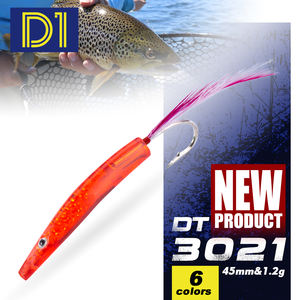 Hunthouse 45mm 1,2G 5 colores 3D ojos realistas cucharadita láser cebos de <span class=keywords><strong>pesca</strong></span> 6 unids/bolsa Señuelos de <span class=keywords><strong>Pesca</strong></span> rodantes - Product Image 1