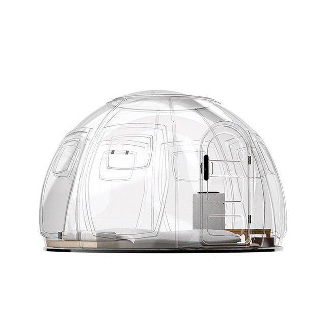 Bubble House Protection and High Temperature Resistance 360 Panoramic Viewing Dome Tent Star House Camping  Glamping House