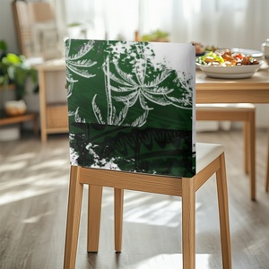 2024 New Product Design Custom <strong>Dining</strong> <strong>Chair</strong> Back <strong>Cover</strong> Single Piece Print on Demand Fashionable Versatile Decorative <strong>Chair</strong> <strong>Cover</strong>