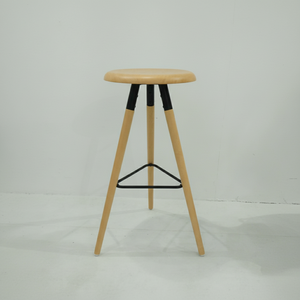 Taburete de Bar de cuero de fábrica de diseño moderno para cocina, Hotel, comedor, sala de estar, escuela, dormitorio, uso - Product Image 1