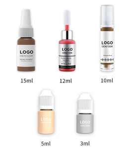 Tinta de Color para Tatuajes con Extracto de Plantas de 15 ml, Pigmento Líquido Semipermanente para Microblading - Product Image 5