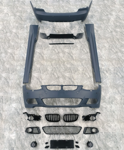 BodyKit M-Tech per <span class=keywords><strong>Paraurti</strong></span> Auto Serie 3 <span class=keywords><strong>E92</strong></span> Pre-LCI con Griglia e Minigonne Laterali 2006-2009 - Product Image 3