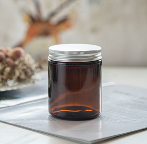 Botella vacía de aromaterapia de 100ML, 200ML, 30oz, 70oz, taza de vela de color ámbar DIY, <span class=keywords><strong>boca</strong></span> grande, vidrio, mesa de vela, botella vacía - Product Image 2