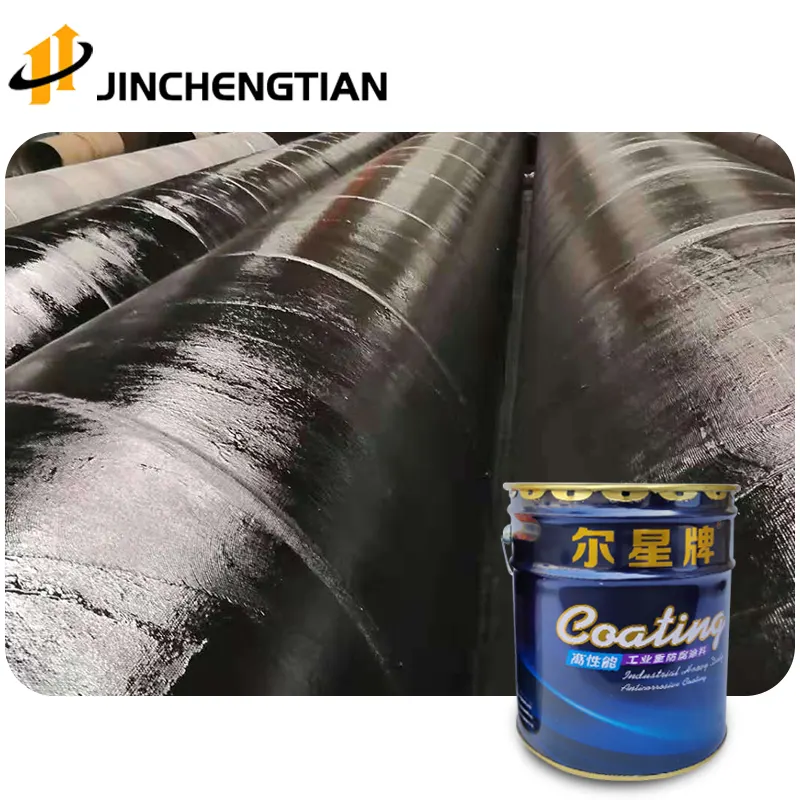 Epóxi carvão asfalto pintura exterior aço pipeline anticorrosivo pintura
