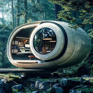 Casa prefabricada móvil <span class=keywords><strong>de</strong></span> fábrica Casas portátiles con precio directo <span class=keywords><strong>de</strong></span> fábrica Casa <span class=keywords><strong>de</strong></span> jardín Casa <span class=keywords><strong>de</strong></span> cápsula espacial móvil - Product Image 3