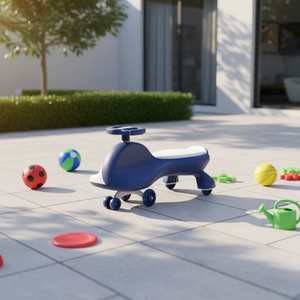 Macchina Cavalcabile in Plastica per Bambini, Mini <span class=keywords><strong>Auto</strong></span> Magica a Spinta, <span class=keywords><strong>Mega</strong></span> Car per Bambini, <span class=keywords><strong>Auto</strong></span> Cavalcabile con Musica e Luci - Product Image 3