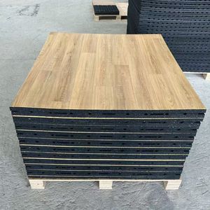 GUangdong กระเบื้องยางพีวีซีลายไม้สำหรับโรงเรียน/โรงเรียนอนุบาลแผ่นยางฉนวนกันเสียงสำหรับยิมพื้นยางใช้งานได้นานโรงงาน - Product Image 1