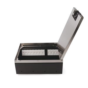 Caja de Piso con Puertos RJ45, USB, Multimedia y de Alimentación para Conectividad en Hogares y Oficinas Inteligentes - Product Image 5