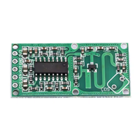 Module de capteur radar micro-ondes RCWL-0516, module de commutation à induction corporelle, capteur intelligent