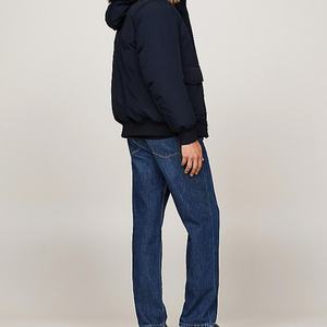 Veste en duvet classique de luxe pour homme en Canada, veste matelassée à capuche en fourrure - Product Image 6