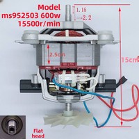 Motor Blender Kecepatan Tinggi Universal Xiying (Model MS952503) untuk Pembuat Es Serut dan Pengolah Makanan; Suku Cadang Pengganti