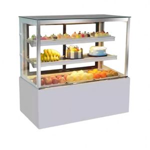 Sturdy Glass Cake Display Refrigerator Commercial <b>Freezer</b> for Ice Milk Tea Shop - Product Image 4