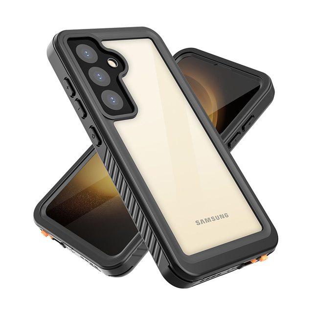 Hot Sale Waterproof Outdoor Mobile Phone case for Samsung S24PLUS Shockproof Ultra-thin Transparent Cover for Galaxy 20 21 23FE