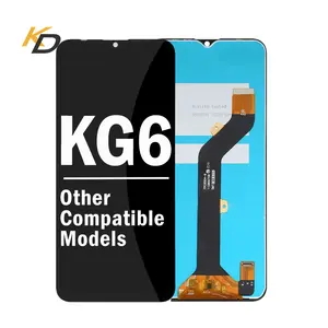 एलसीडी स्क्रीन के लिए Tecno- Kg6/स्पार्क 8 मोबाइल फोन टच स्क्रीन एलसीडी डिस्प्ले थोक
