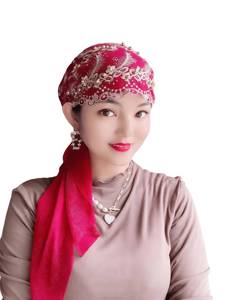 Women's Solid Color Casual Lace Eco-Friendly Breathable Muslim Islamic Scarf Undercap Headscarf <b>Hat</b> - Product Image 1