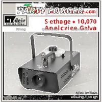 Machine à fumée électrique de scène 1500W pour fêtes et mariages, télécommande, métal et fer, machine à brouillard de mariage
