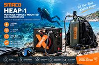 Compresseur d'air PCP pour paintball SMACO, vente directe usine, OEM, 110V 220V, haute pression 4500psi 30mpa, arrêt automatique, transformateur 12V