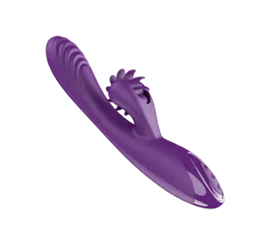 Vibratore a forma di lingua del Silicone di Dibe 360 rotazione che lecca il vibratore adulto degli stimolatori della lingua dei giocattoli del sesso per le donne
