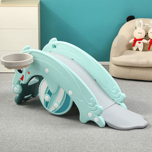 Aggiornato <span class=keywords><strong>3</strong></span> in 1 scivolo multifunzionale per sedia a dondolo per bambini da interno per bambini - Product Image 5