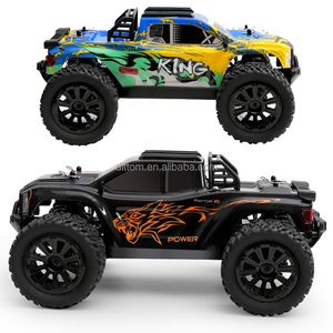 Gran Oferta WLtoys 164018 1/16 4WD Camioneta Todoterreno RC 2.4G Sin Escobillas con Ruedas Grandes 35KM/H de Alta Velocidad, <span class=keywords><strong>Monster</strong></span> <span class=keywords><strong>Truck</strong></span> para Escalada al Aire Libre - Product Image 4