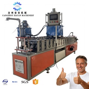 Máquina Formadora de Perfiles en V Integrada, Controlada por PLC, Motor de Alta Potencia, Construcción Resistente, Fácil de Operar - Product Image 1