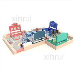 Una città di gioco di ruolo compatta di alta qualità per i più piccoli in piccoli spazi, fornendo un'esperienza completa e divertente della città. - Product Image 2