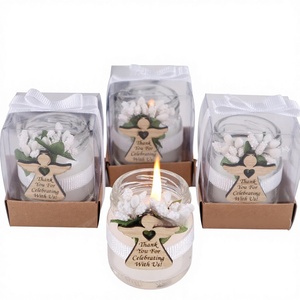 <span class=keywords><strong>Velas</strong></span> Aromáticas <span class=keywords><strong>Decorativas</strong></span> en Frascos de Vidrio <span class=keywords><strong>para</strong></span> Ambiente Festivo, Recuerdos, Regalos <span class=keywords><strong>para</strong></span> Bodas, Fiestas y Cumpleaños - Product Image 1