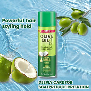 Semprotan Rambut Olive Coconut Smooth Shiny Lightweight Treatment Essential Oils Pengontrol Frizz Melembapkan dan Menghidrasi Minyak Rambut - Product Image 2