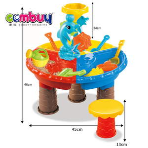 โต๊ะทรายเล่นน้ำสำหรับเด็ก <span class=keywords><strong>COMBUY</strong></span> EN71 รับรองมาตรฐาน ผลิตจากพลาสติก เหมาะสำหรับเด็กอายุ 2-14+ ปี สำหรับเล่นกลางแจ้งและชายหาด ขายส่ง - Product Image 2