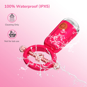 Penjepit Puting Bergetar yang Dapat Disesuaikan, Mainan Seks untuk Pasangan dan Wanita, Perlengkapan Bondage - Product Image 5