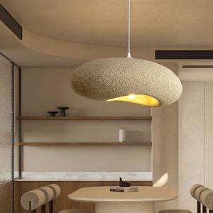Lámpara Colgante LED de Estilo Wabi-Sabi, Moderna y Minimalista, con Altura Ajustable, Diseño Japonés, para Sala de Estar y Comedor - Product Image 5