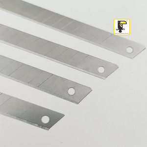 <span class=keywords><strong>Lame</strong></span> di <span class=keywords><strong>Ricambio</strong></span> per Cutter Industriale in Acciaio SK5, Angolo 60 Gradi, Lama a Strappo per Taglierino Multiuso 9MM OEM - Product Image 6