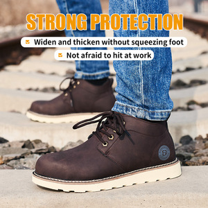 Botas <span class=keywords><strong>de</strong></span> trabajo <span class=keywords><strong>de</strong></span> corte bajo Unisex, zapatos <span class=keywords><strong>de</strong></span> <span class=keywords><strong>seguridad</strong></span> antideslizantes impermeables con punta <span class=keywords><strong>de</strong></span> acero para construcción <span class=keywords><strong>de</strong></span> entresuela, uso diario, invierno, <span class=keywords><strong>verano</strong></span> - Product Image 4