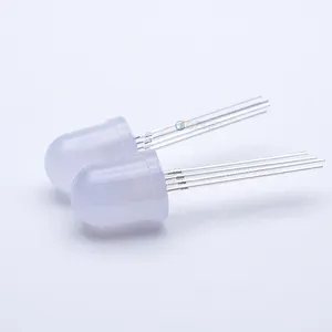Programmable Addressable 5mm 8mm 10mm Fullcolor Rgb Light Emitting Dip WS2811 Sk6812 Point Control Ws2811 5mm LED Diode With Ic