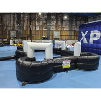 Mesa de Billar Gigante Hinchable de Fútbol/Snookball para Eventos de Carnaval, Alquiler de Alta Resistencia