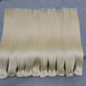 Cheveux vietnamiens bruts double dessin os droit extension de cheveux humains trame de cuticules alignées paquet de cheveux humains 6-24 pouces - Product Image 5