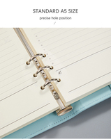 Cuadernos A5 de hojas sueltas personalizados A3 A4 A5 A6 Catálogo Planificador Diarios y recargas de Bloc de notas Diseño impreso