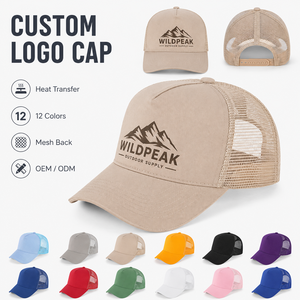 Gorras de Béisbol Promocionales con Bordado de Moda, Gorra de Malla con Espuma, Gorra de Papá con Logotipo de Marca Impreso, Gorras Trucker Personalizadas - Product Image 1