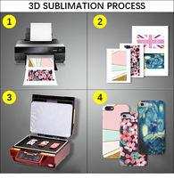 Pour Android Sublimation Premium 3D Sublimation Phone Case Blanks 3D Bulk White Back Cover, Pour iPhone 13 14 15 Sublimation Case