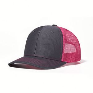 Mens Structured Mesh Baseball Cap Adjustable Classic Factory High Quality Custom Logo <b>Hat</b> Blank Trucker <b>Hats</b> - Product Image 6