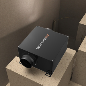 Efficace et écologique: le ventilateur de plafond déplace l'air 3500m ³/h dans les espaces de vente au détail - Product Image 1