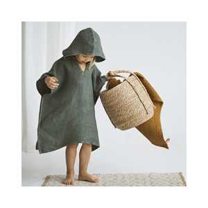 Peignoir de bain pour enfants bio doux gaufré <span class=keywords><strong>à</strong></span> <span class=keywords><strong>capuche</strong></span> Babi <span class=keywords><strong>Poncho</strong></span> Serviette de bain en coton pour filles Serviette de bain <span class=keywords><strong>à</strong></span> <span class=keywords><strong>capuche</strong></span> pour enfants - Product Image 1
