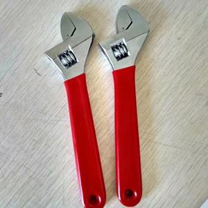 ประแจปรับได้ 6810 ขนาด 12 นิ้ว ปากหยัก เกรดอุตสาหกรรม เหล็ก 45 ชุบเคลือบ ด้ามจับสีแดง หน่วยวัดแบบอิมพีเรียล - Product Image 3