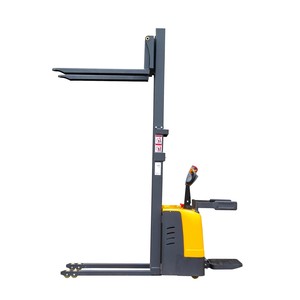 Le Offre Spéciale de la Chine 1 tonne 1.2 tonnes Mini chariot élévateur électrique empileur de palettes 3m 2m avec une capacité de chargement de 1000kg alimenté par un moteur à courant continu - Product Image 1