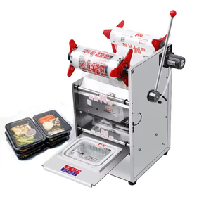 Manual Desktop Fast Food Tray Sealing Machine Tray Sealer Packaging Machine for Food Trays Sealing Machine - Product Image 4