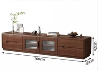 Meuble TV moderne de luxe pour salon, certification CE européenne, haut de gamme, hôtel, appartement, villa familiale