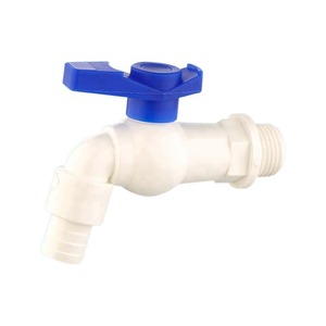 Grifo de plástico con pechera para baño, grifería de Pvc, Bsp, plástico, Kran, Keran, Wastafel