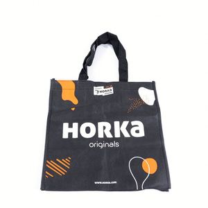 Bolsa de Compras Reutilizable Grande, 100% Biodegradable, No Tejida, Laminada, Impermeable, con Impresión de Logotipo Personalizado para Promociones - Product Image 1