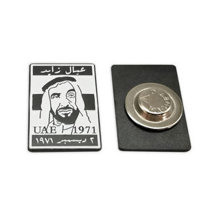 Emblema Nacional DE LOS Emiratos Árabes Unidos Águila 3D Metal Esmalte Pins <span class=keywords><strong>UAE</strong></span> Emirate Falcons Forma Metal Teléfono Pegatinas Regalo Nacional - Product Image 3